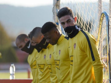 Cuatro jugadores del Sporting Cuatro jugadores del Sporting