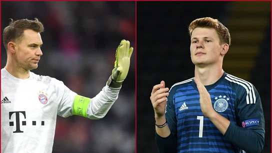 Manuel Neuer y Alexander Nübel Manuel Neuer y Alexander Nübel