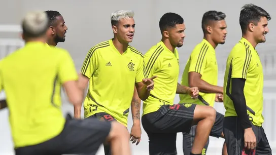 Reinier, entrenando con el Flamengo Reinier, entrenando con el Flamengo