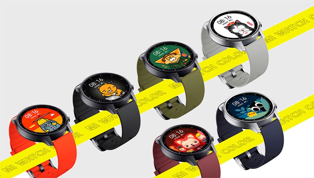 El Xiaomi Mi Watch Color es oficial y ofrece centenares de combinaciones de  color