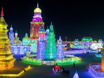 China y sus famosas esculturas de hielo