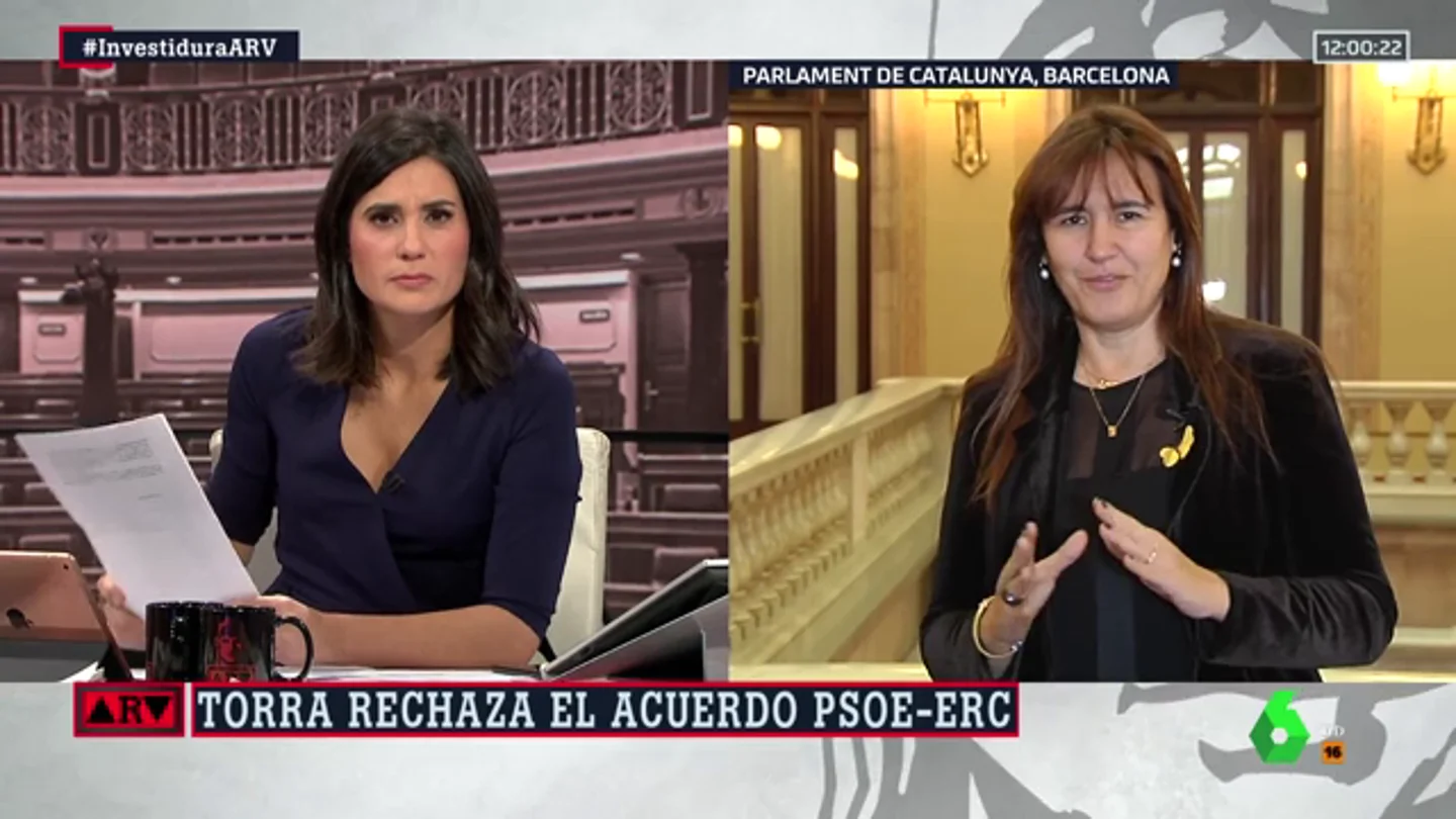Laura Borràs en ARV Laura Borràs en ARV