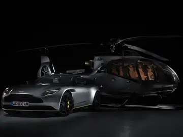Helicóptero Aston Martin Helicóptero Aston Martin
