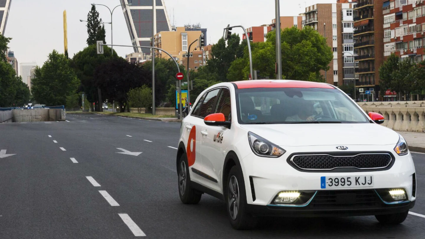 Wible es una de las empresas de 'car sharing' presentes en Madrid Wible