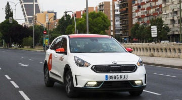 Wible es una de las empresas de 'car sharing' presentes en Madrid