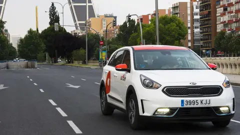 Wible es una de las empresas de 'car sharing' presentes en Madrid Wible