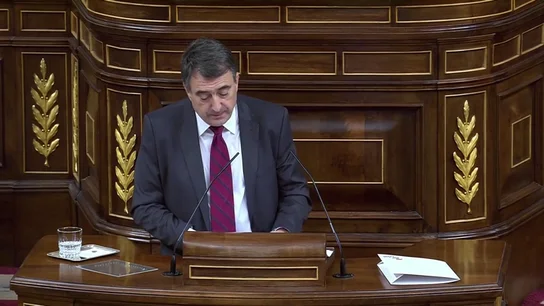 Aitor Esteban le pide a Sánchez: "El arrojo suficiente para avanzar por puertas que todavía no se han explorado" Aitor Esteban le pide a Sánchez: "El arrojo suficiente para avanzar por puertas que todavía no se han explorado"