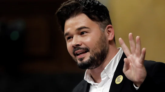 El portavoz de ERC, Gabriel Rufián El portavoz de ERC, Gabriel Rufián