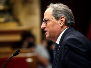 El presidente de la Generalitat, Quim Torra El presidente de la Generalitat, Quim Torra