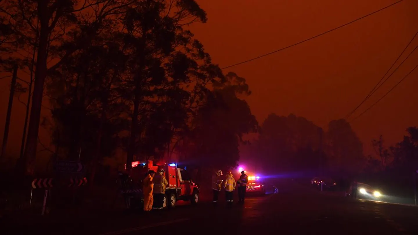 Imagen de los incendios en Australia Imagen de los incendios en Australia