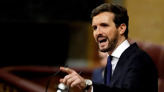El líder del Partido Popular, Pablo Casado. El líder del Partido Popular, Pablo Casado.