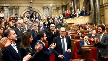 El presidente de la Generalitat de Catdaluña, Quim Torra