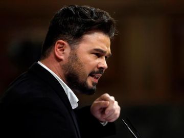 El portavoz de ERC, Gabriel Rufián El portavoz de ERC, Gabriel Rufián