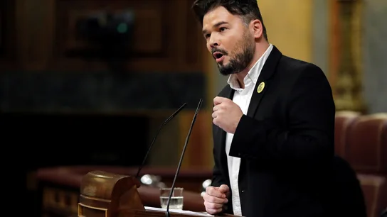 Gabriel Rufián (ERC) en el Congreso de los Diputados Gabriel Rufián (ERC) en el Congreso de los Diputados