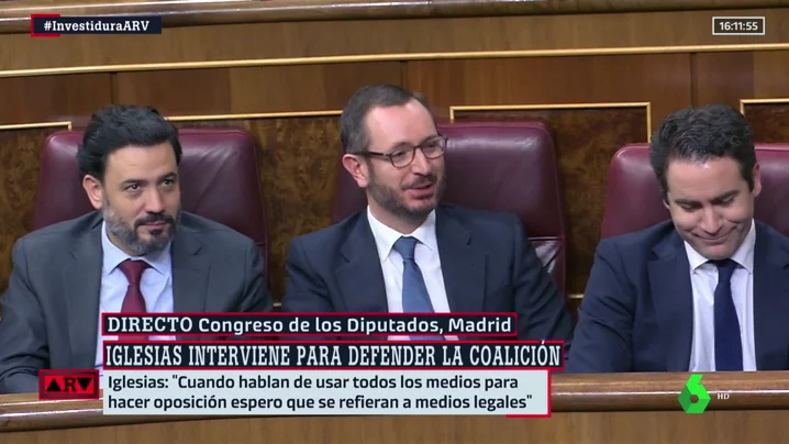 Javier Maroto en el Congreso de los Diputados