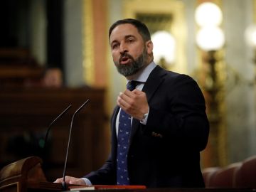 Santiago Abascal en el Congreso Santiago Abascal en el Congreso