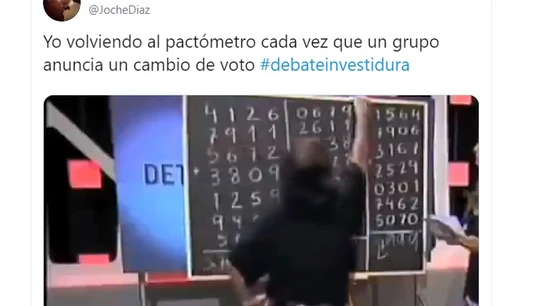 Memes de la sesión de investidura Memes de la sesión de investidura