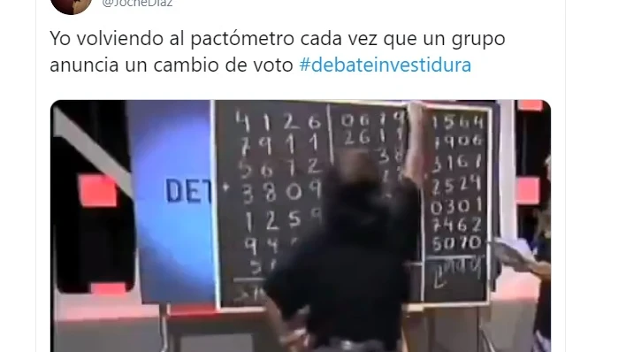 Memes de la sesión de investidura