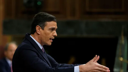 Pedro Sánchez en el Congreso Pedro Sánchez en el Congreso
