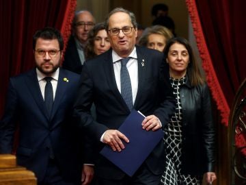 El presidente de la Generalitat de Catdaluña, Quim Torra El presidente de la Generalitat de Catdaluña, Quim Torra