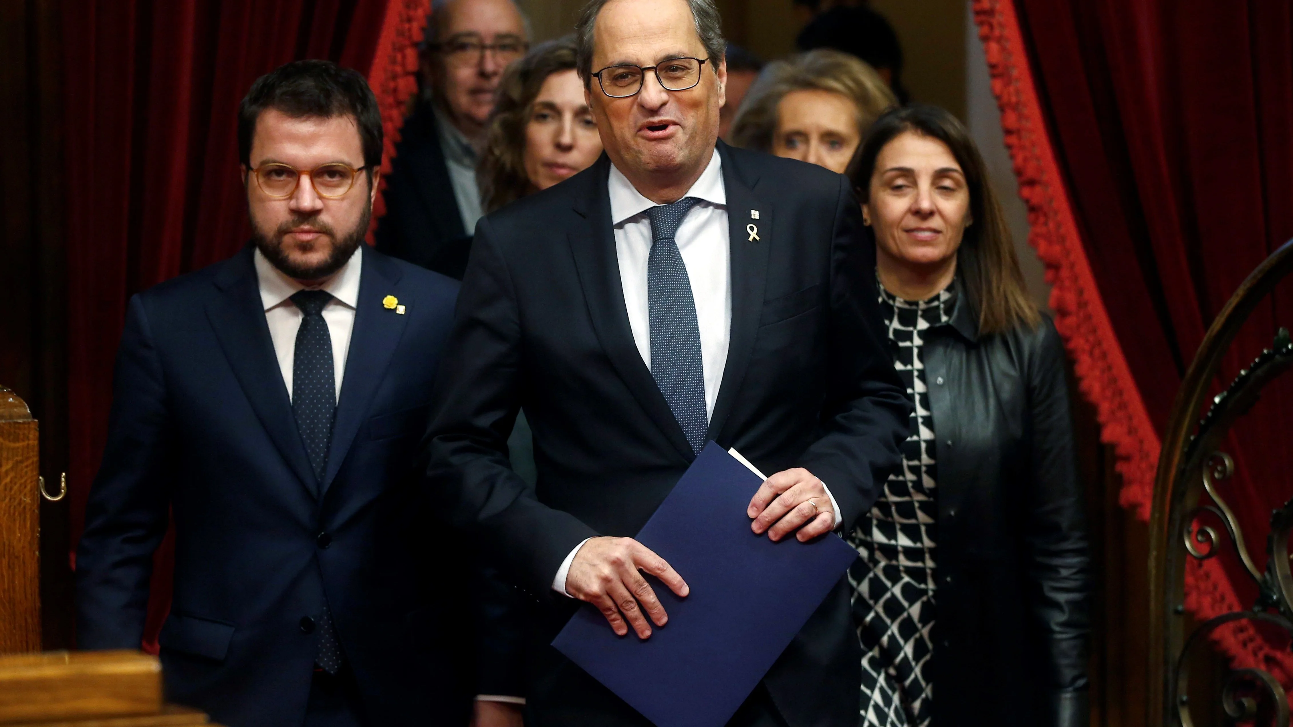 El presidente de la Generalitat de Catdaluña, Quim Torra