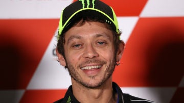 Valentino Rossi, sonriente