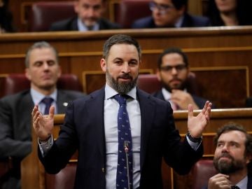 Santiago Abascal en el Congreso Santiago Abascal en el Congreso