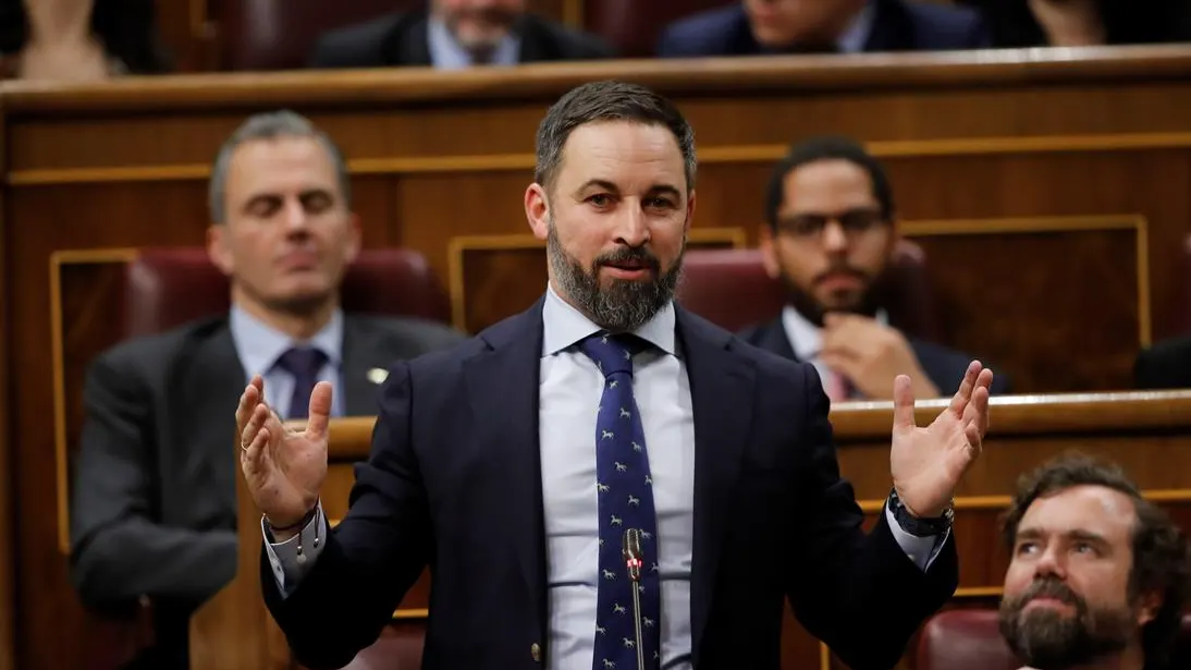 Santiago Abascal en el Congreso