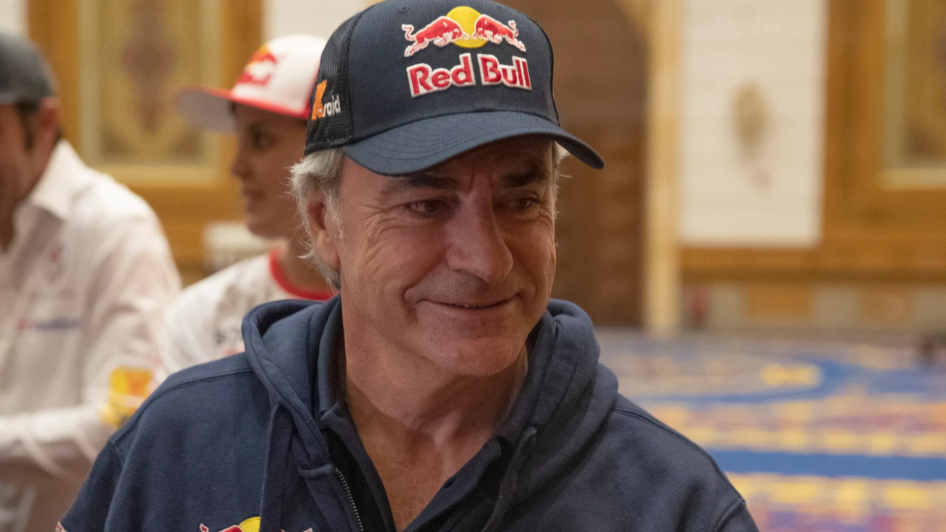 Carlos Sainz, durante el Dakar 2020