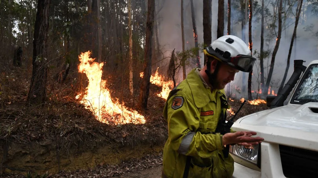 Imagen de archivo de los incendios en Australia