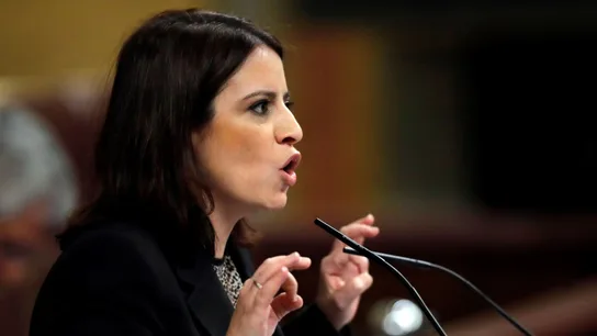 Adriana Lastra en el Congreso Adriana Lastra en el Congreso