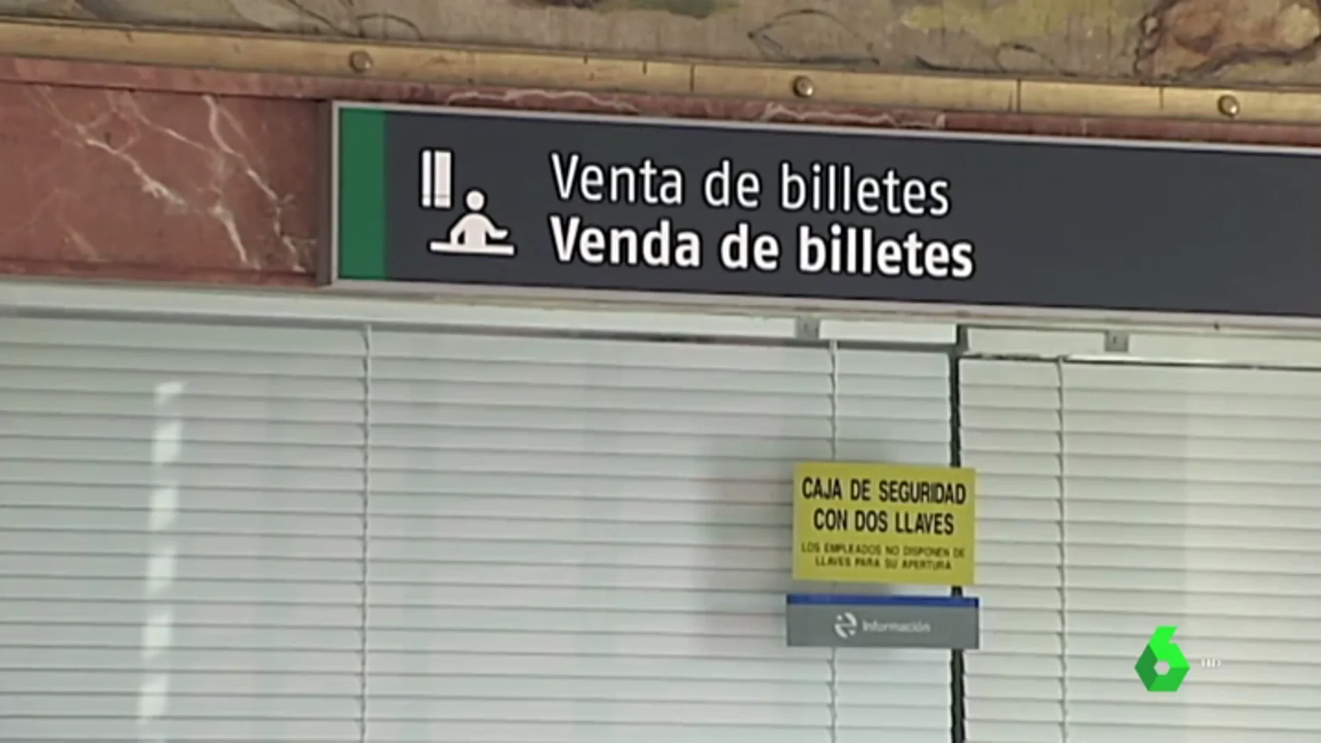 Teruel Existe evita el cierre las taquillas de Renfe en estaciones con poca afluencia como condición para apoyar la investidura de Sánchez