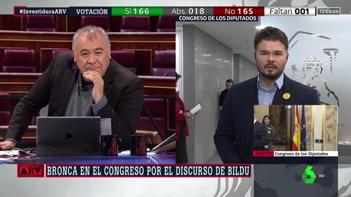 Gabriel Rufián en ARV