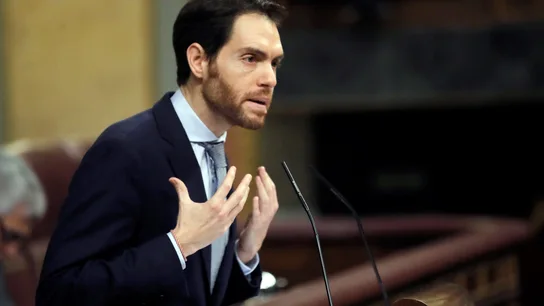 El diputado de Navarra Suma, Sergio Sayas Debate de investidura