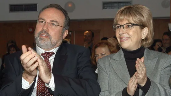 Los entonces diputados Eduardo Tamayo y María Teresa Sáez Los entonces diputados Eduardo Tamayo y María Teresa Sáez
