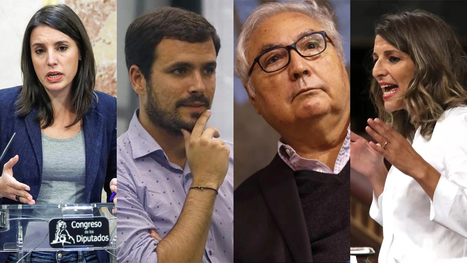 Los ministros de Unidas Podemos en el Gobierno de Sánchez