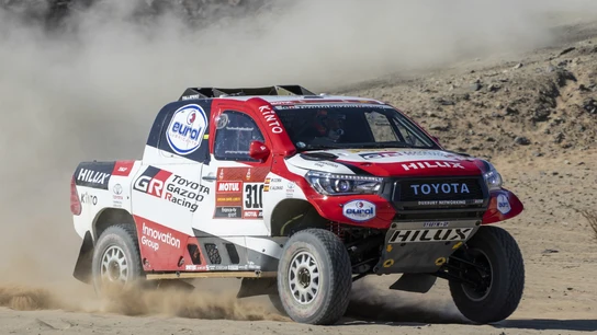 Fernando Alonso, en el Dakar Fernando Alonso, en el Dakar