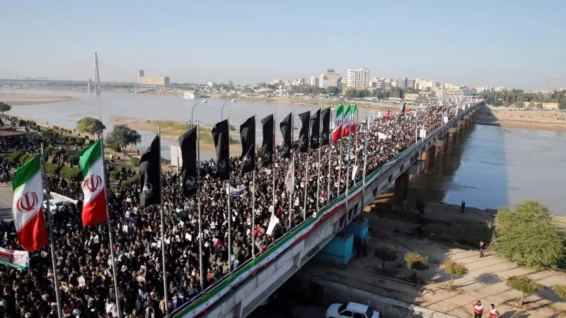 Comienzan los multitudinarios funerales en Irán del comandante Soleimaní