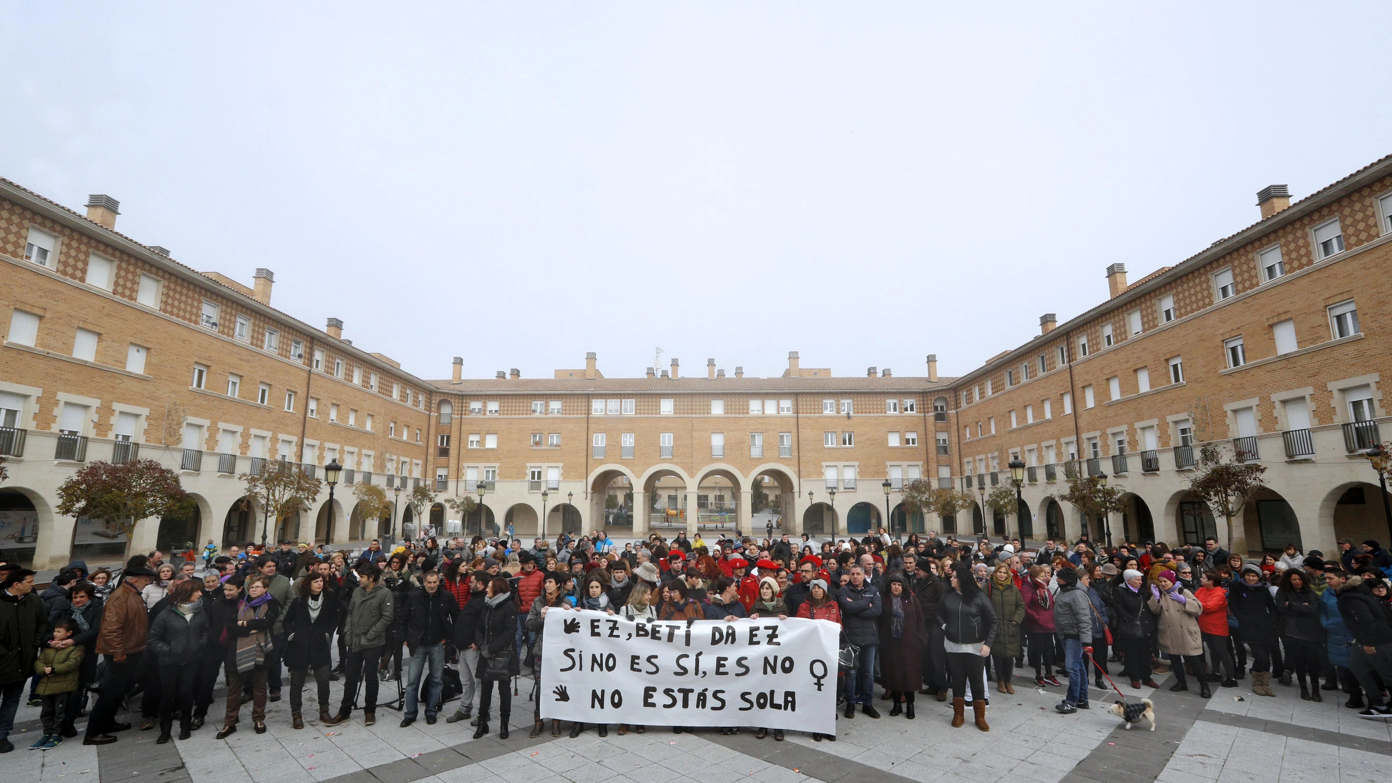 La localidad de Orkoien (Navarra) rechaza agresión sexual contra una vecina