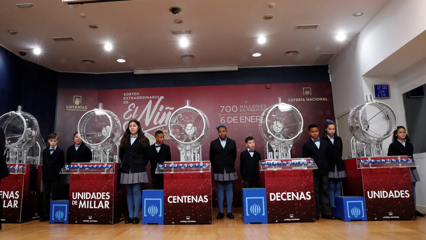 Vista del tradicional Sorteo Extraordinario del Niño. Vista del tradicional Sorteo Extraordinario del Niño