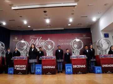 Vista del tradicional Sorteo Extraordinario del Niño. Vista del tradicional Sorteo Extraordinario del Niño.