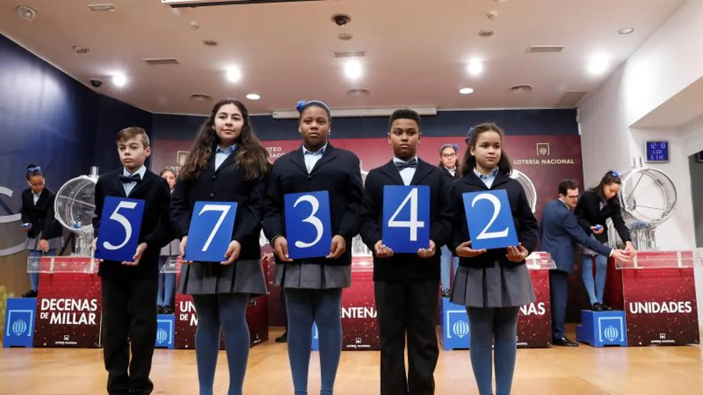 El primer premio del sorteo extraordinario de la lotería del Niño El primer premio del sorteo extraordinario de la lotería del Niño