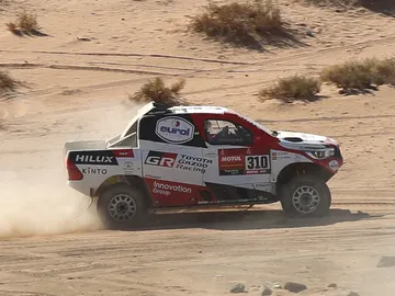 El argentino Terranova, nuevo líder del Dakar en una etapa ganada por De Villiers El argentino Terranova, nuevo líder del Dakar en una etapa ganada por De Villiers