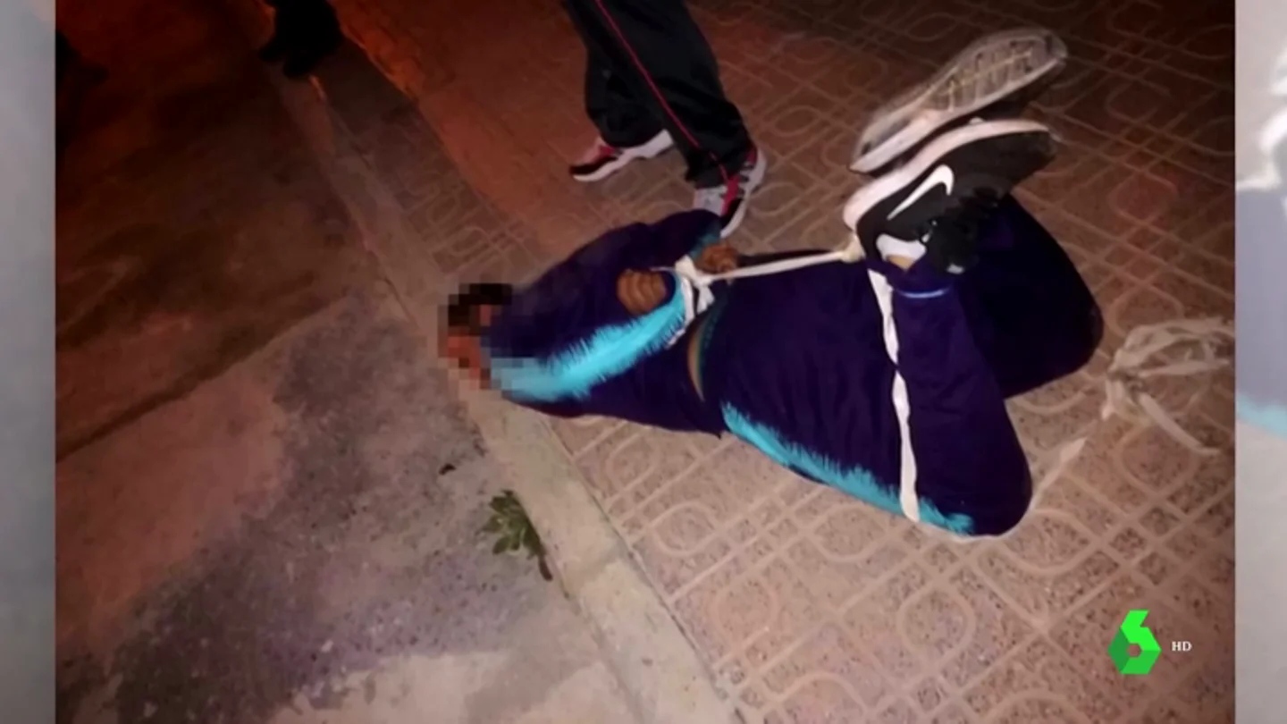 Uno de los ladrones retenidos en Alicún de Ortega, Granada Uno de los ladrones retenidos en Alicún de Ortega, Granada