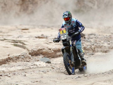 Adrien van Beveren, en una etapa del Dakar Adrien van Beveren, en una etapa del Dakar