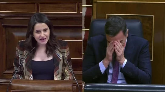 Inés Arrimadas y Pedro Sánchez Inés Arrimadas y Pedro Sánchez