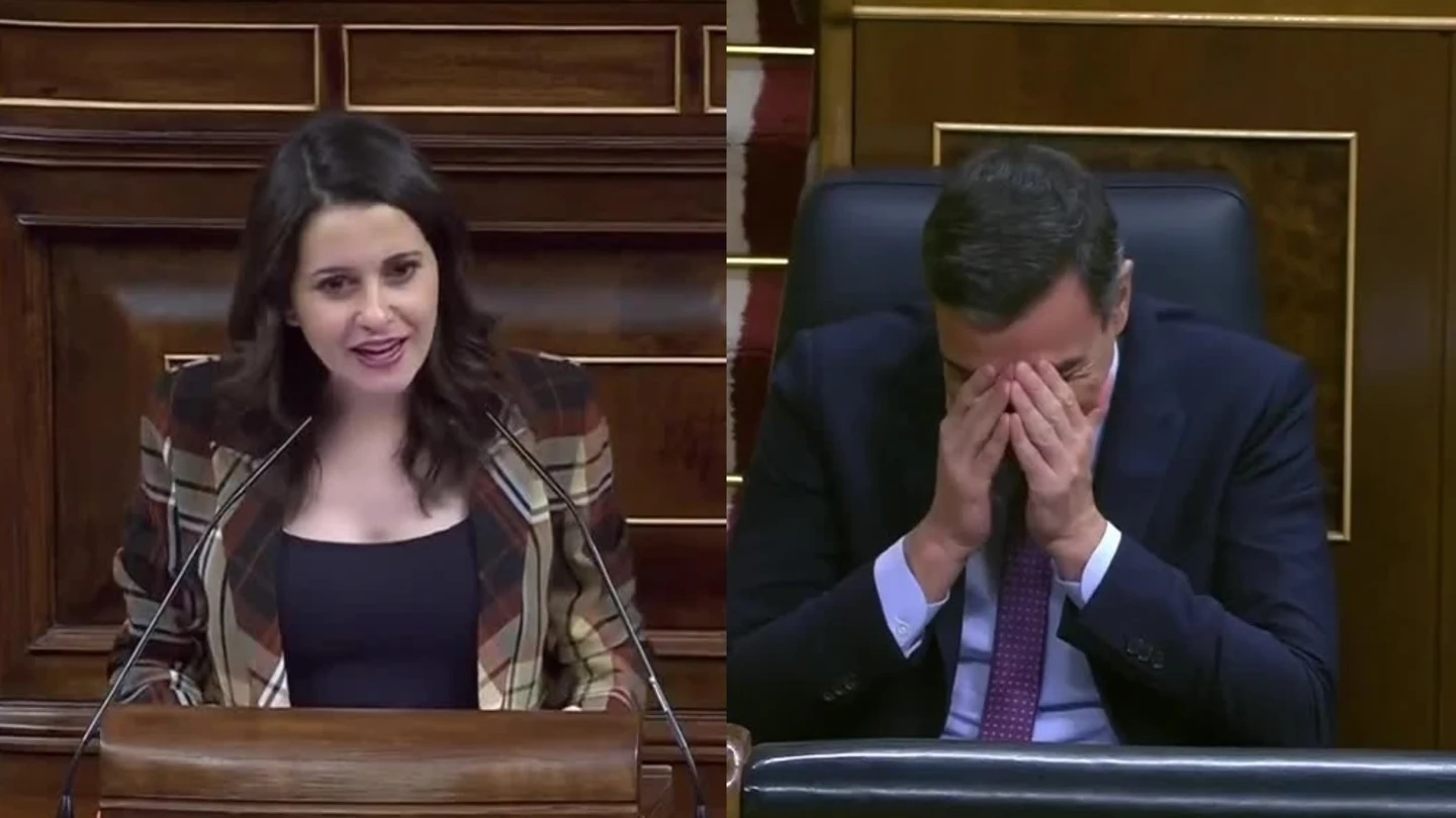 Inés Arrimadas y Pedro Sánchez Inés Arrimadas y Pedro Sánchez