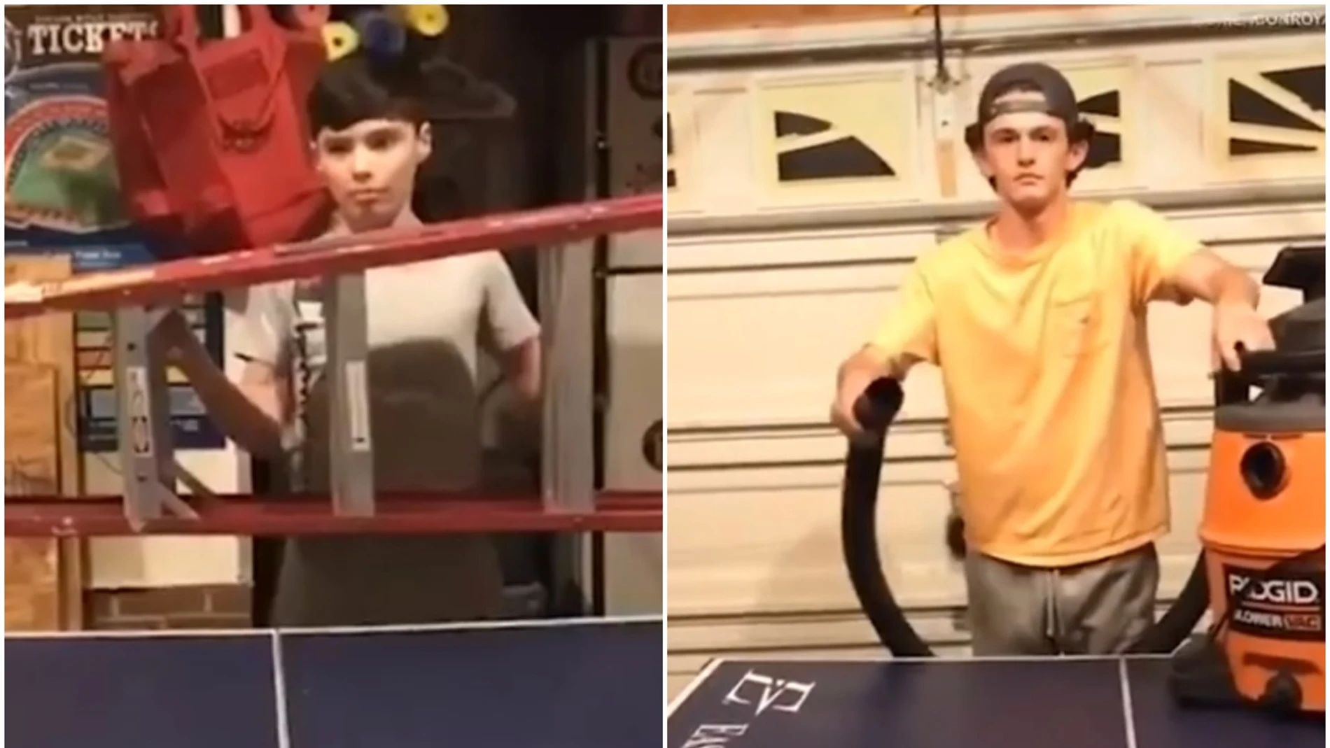 La viral partida de Ping Pong