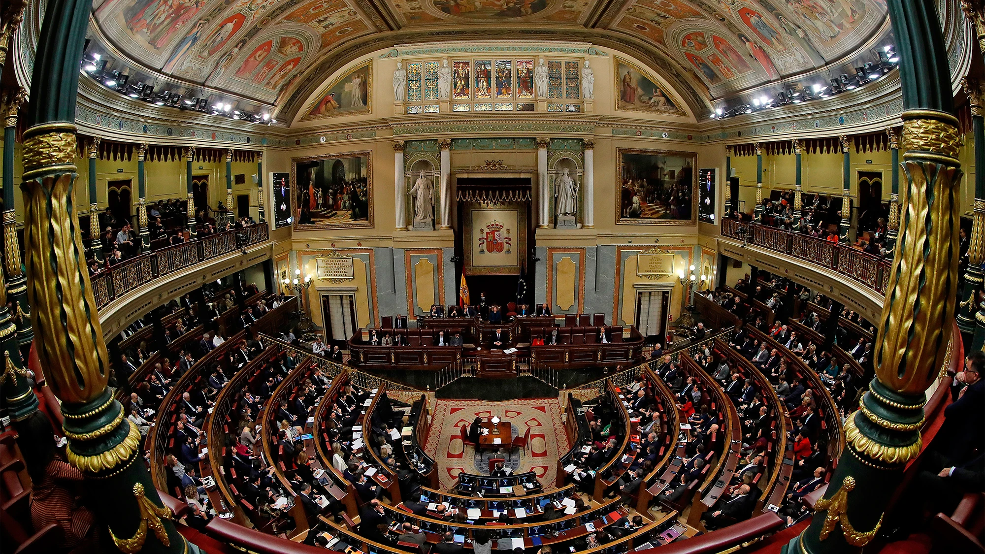 Vista del pleno del Congreso de los Diputados