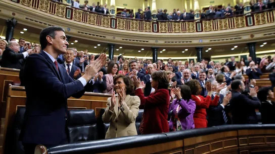 Pedro Sánchez, investido presidente del Gobierno Pedro Sánchez, investido presidente del Gobierno